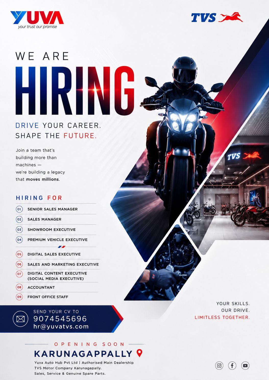 DRIVE YOUR CAREER.